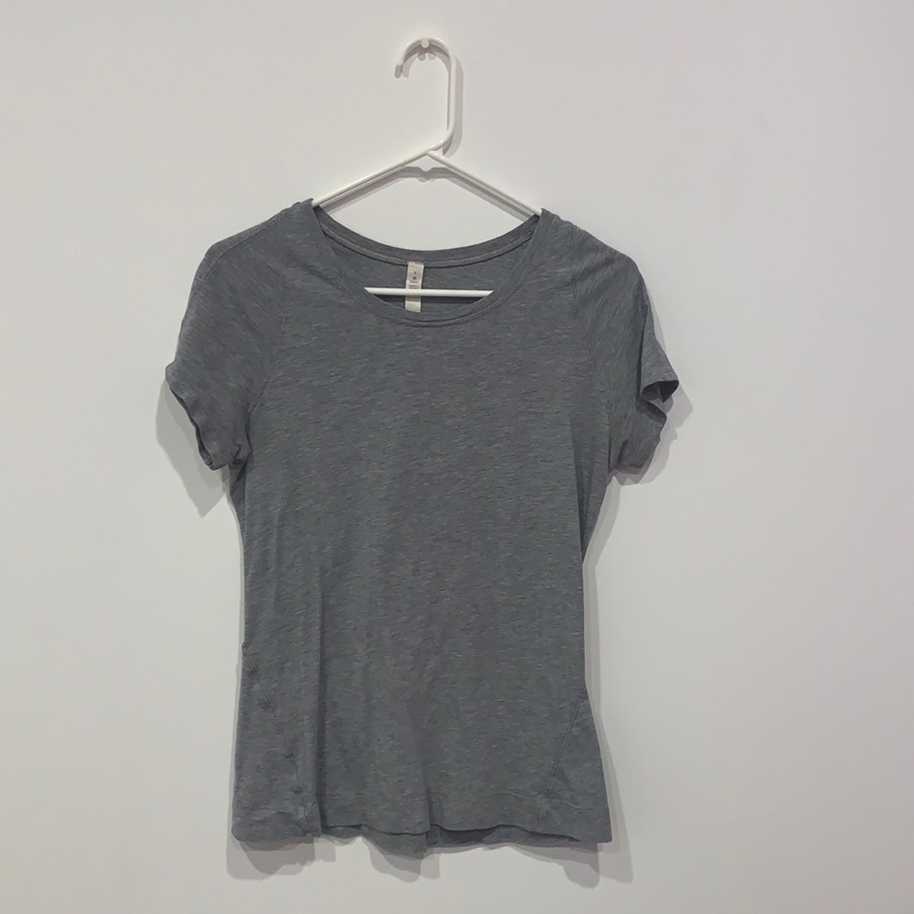 Lululemon Grey Workout Tee